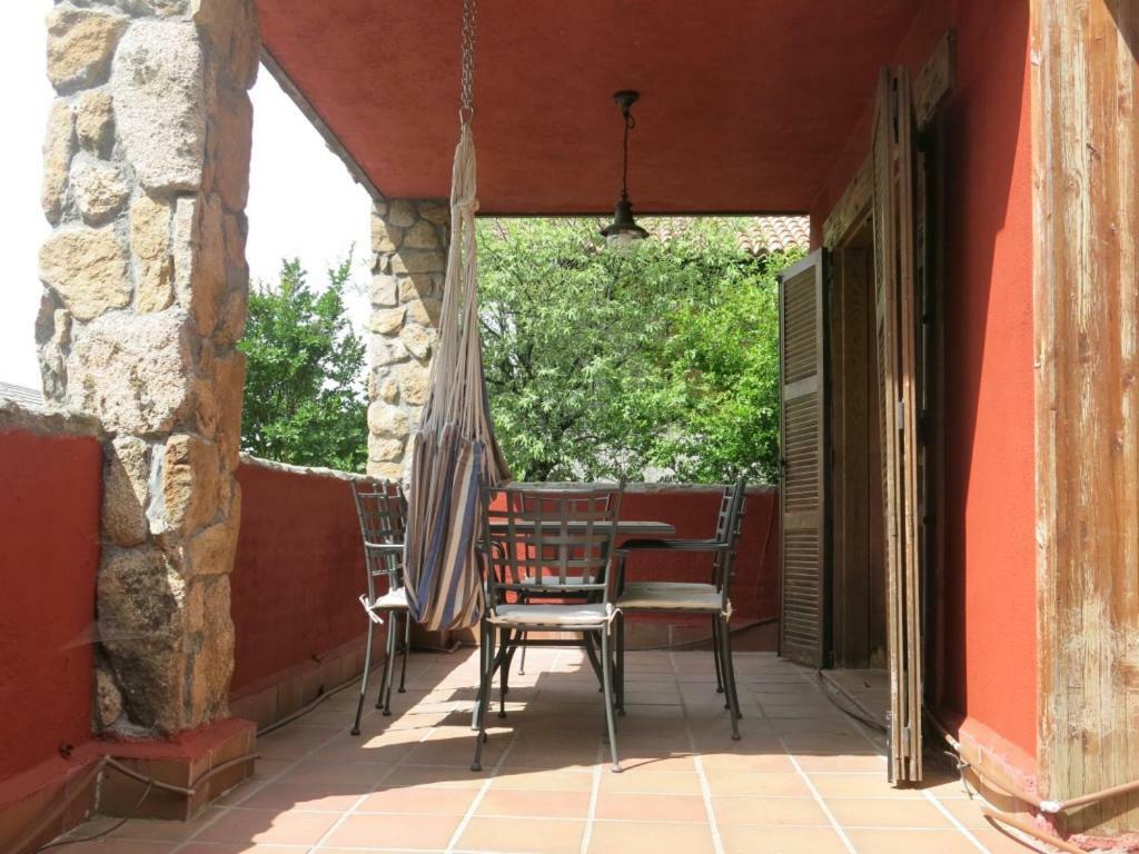 Chalet Navacerrada Piscina Privada Extérieur photo